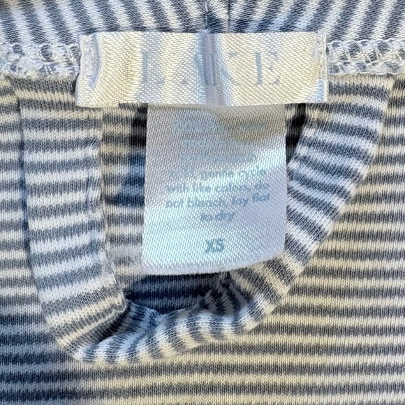 Striped Blue Women's Robe - Picture 8 of 10